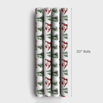 Skate the Sleigh - Wrapping Paper - Aspen & Arlo
