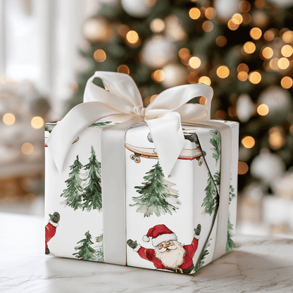 Skate the Sleigh - Wrapping Paper - Aspen & Arlo