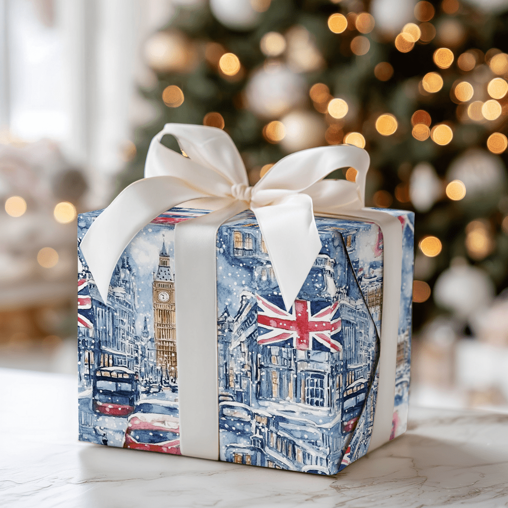 Soho Snowfall - Wrapping Paper - Aspen & Arlo