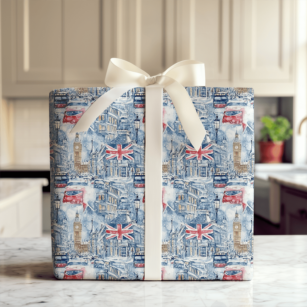 Soho Snowfall - Wrapping Paper - Aspen & Arlo