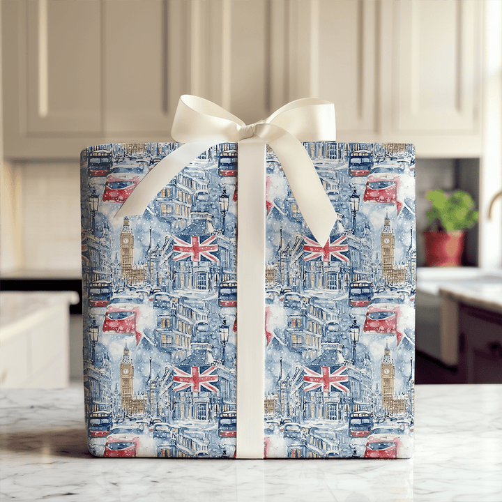 Soho Snowfall - Wrapping Paper - Aspen & Arlo