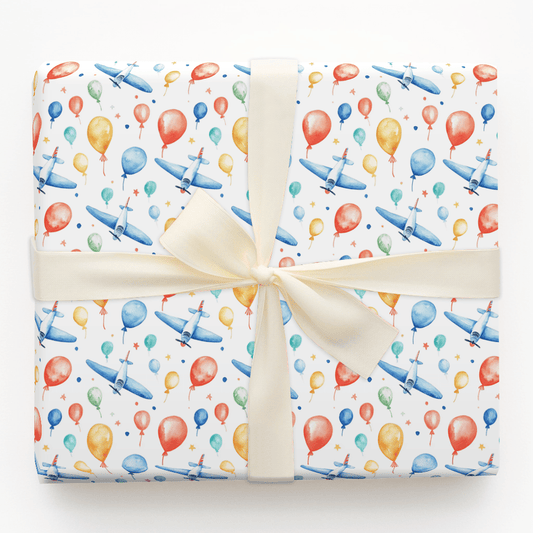 Up Up and Hooray - Wrapping Paper - Aspen & Arlo