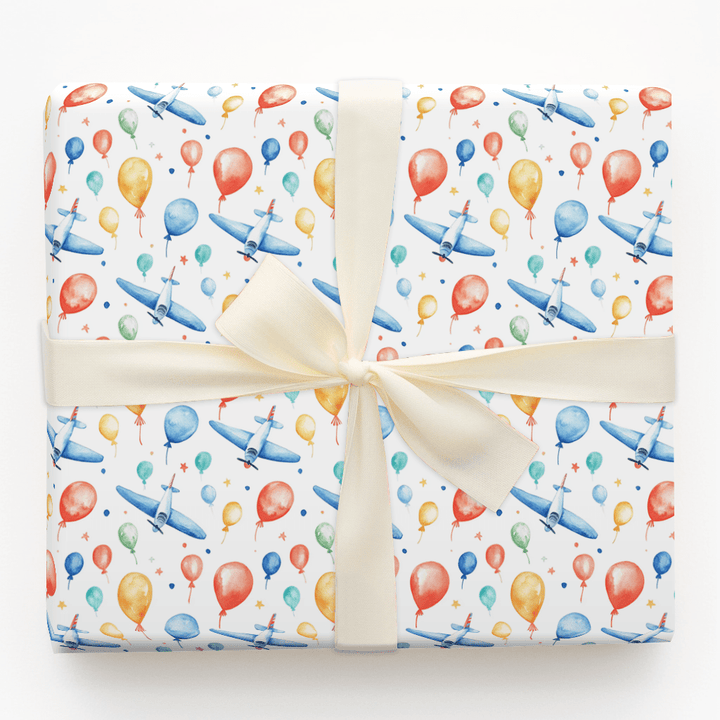 Up Up and Hooray - Wrapping Paper - Aspen & Arlo