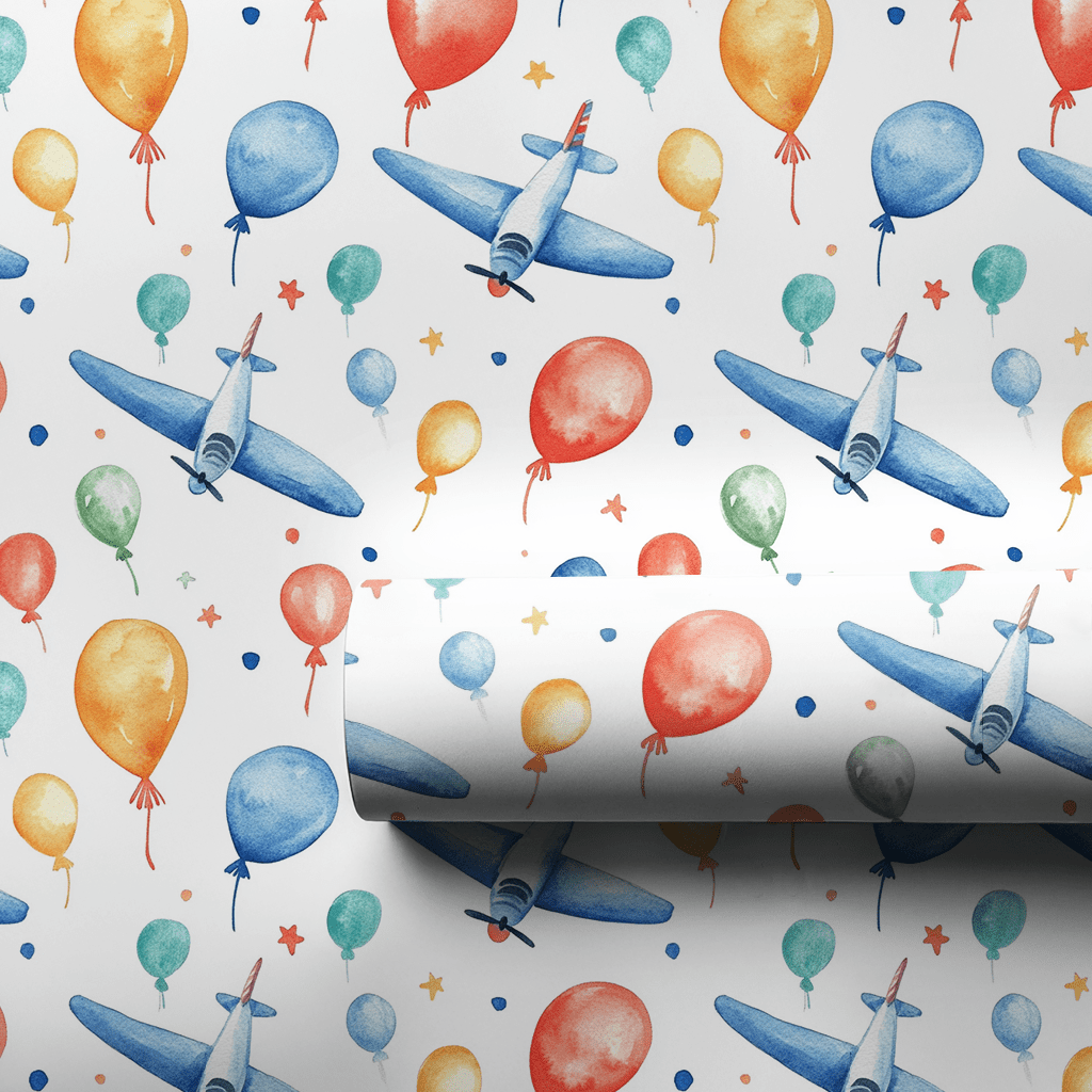 Up Up and Hooray - Wrapping Paper - Aspen & Arlo