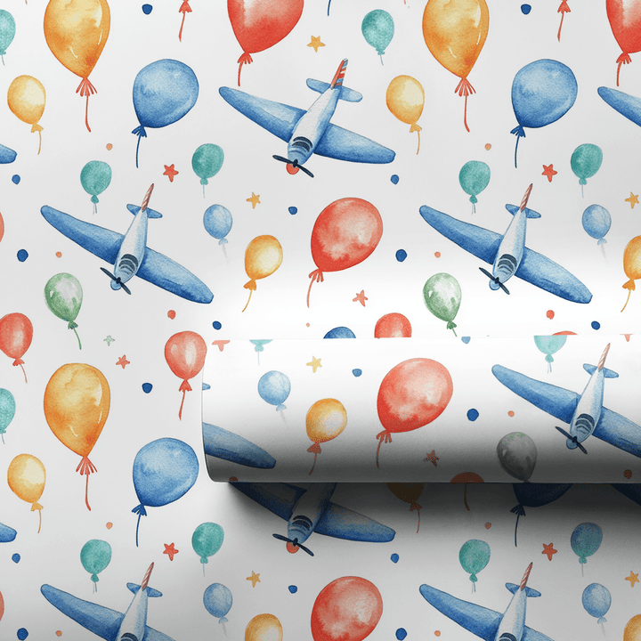 Up Up and Hooray - Wrapping Paper - Aspen & Arlo