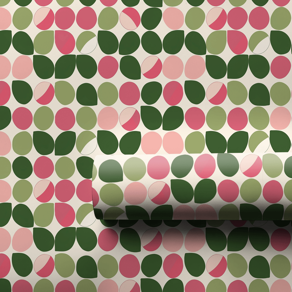Magenta Mint Madness - Wrapping Paper - Aspen & Arlo