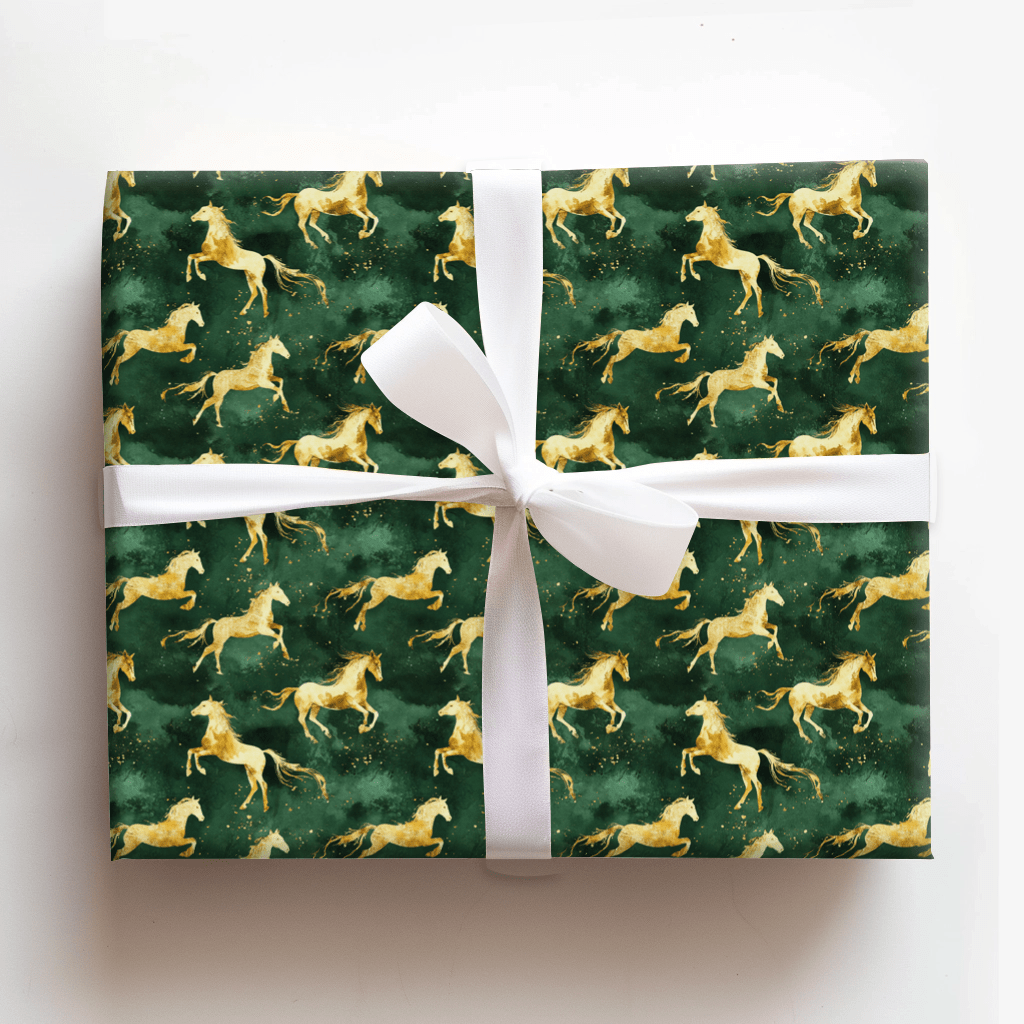 Go Stallions - Wrapping Paper - Aspen & Arlo