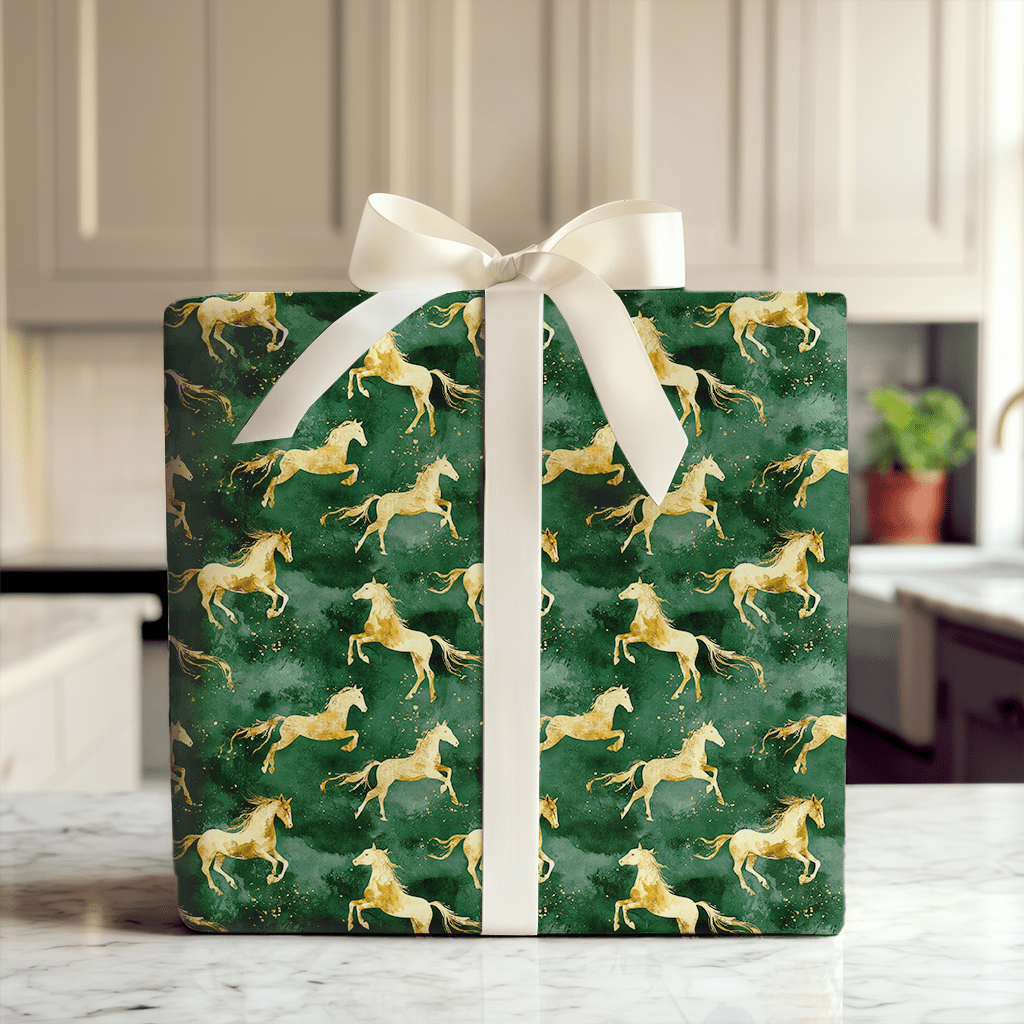 Go Stallions - Wrapping Paper - Aspen & Arlo