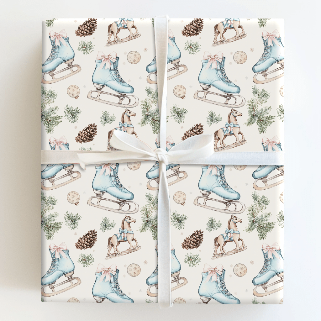Bowful Skate - Wrapping Paper - Aspen & Arlo