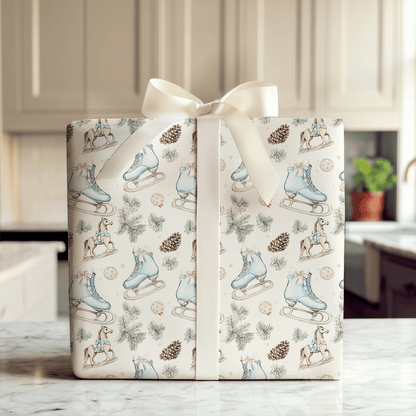 Bowful Skate - Wrapping Paper - Aspen & Arlo