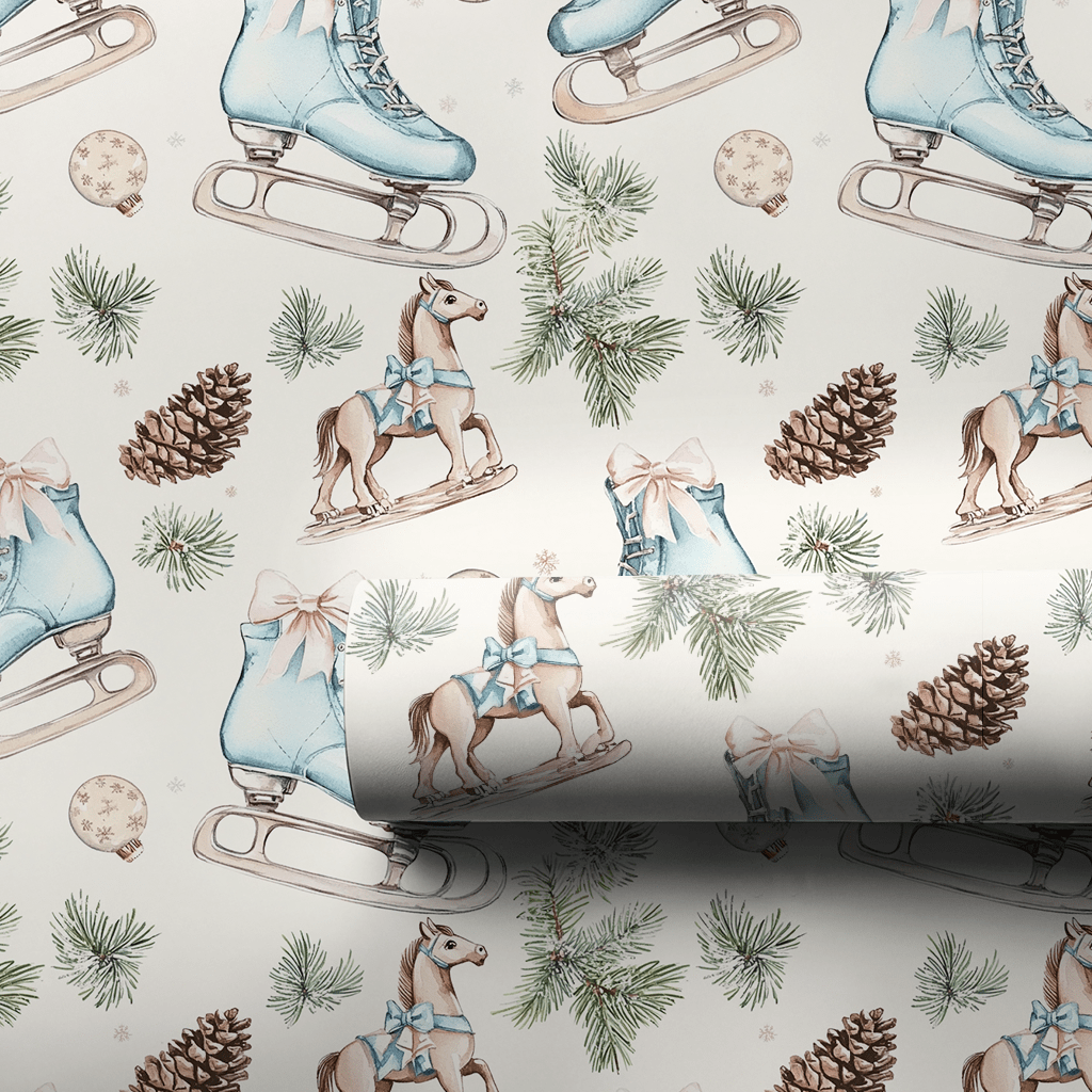 Bowful Skate - Wrapping Paper - Aspen & Arlo