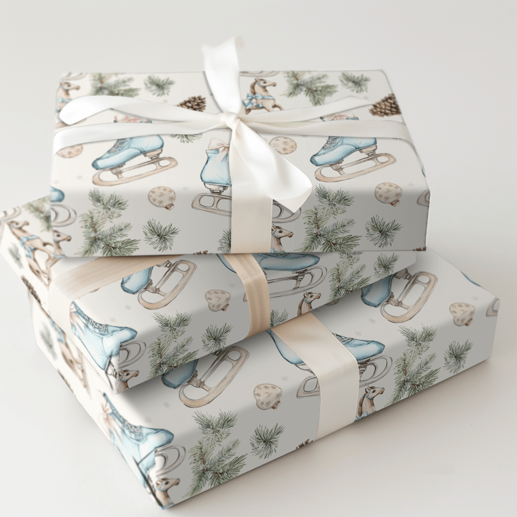 Bowful Skate - Wrapping Paper - Aspen & Arlo