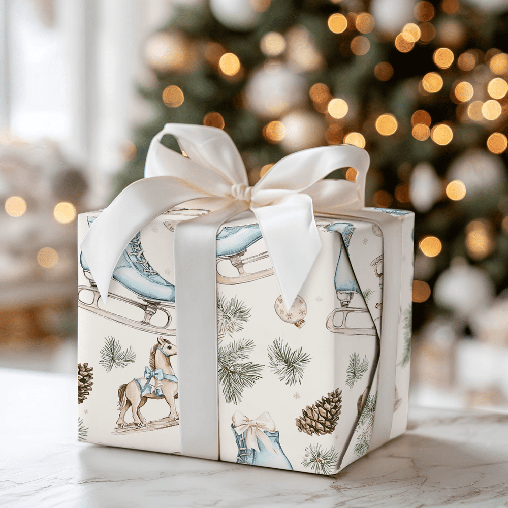Bowful Skate - Wrapping Paper - Aspen & Arlo