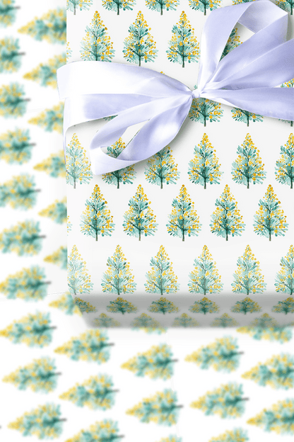 Pine Glow - Wrapping Paper - Aspen & Arlo