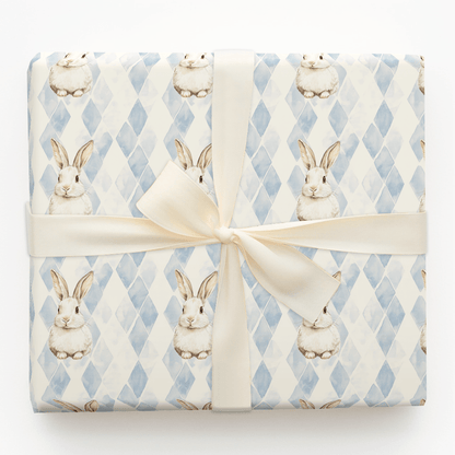 Hopping into the Blue - Wrapping Paper - Aspen & Arlo