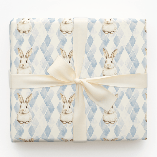 Hopping into the Blue - Wrapping Paper - Aspen & Arlo