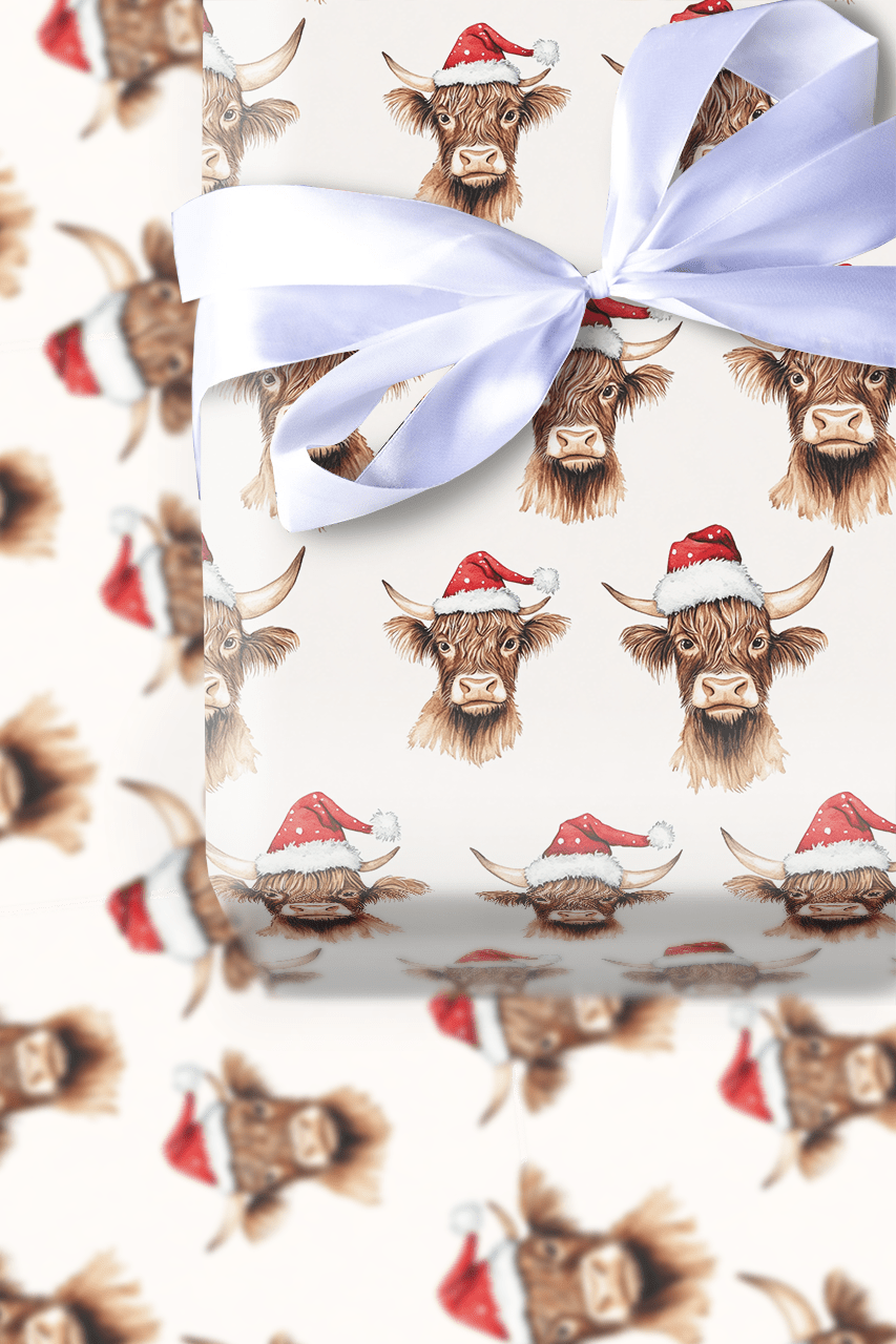 Highland Time - Wrapping Paper - Aspen & Arlo
