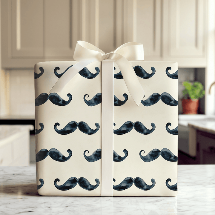 Get Your Stache On - Wrapping Paper - Aspen & Arlo