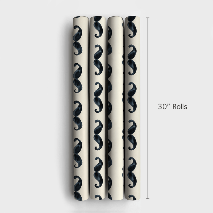 Get Your Stache On - Wrapping Paper - Aspen & Arlo