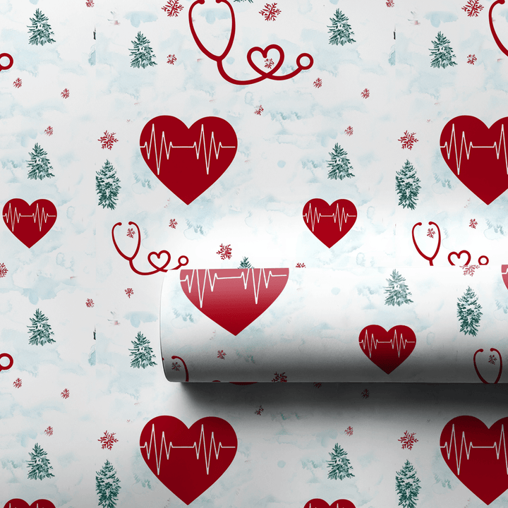 A Heartbeat Away - Wrapping Paper - Aspen & Arlo
