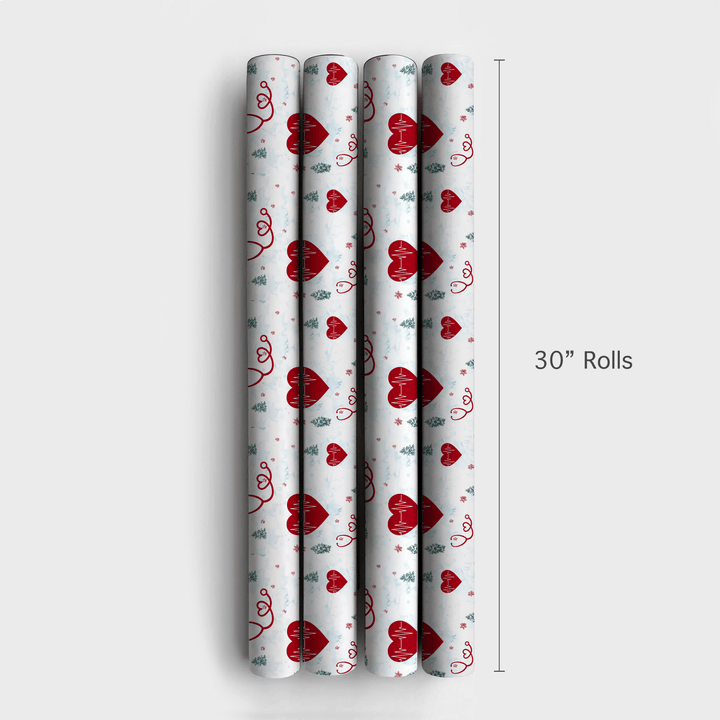 A Heartbeat Away - Wrapping Paper - Aspen & Arlo