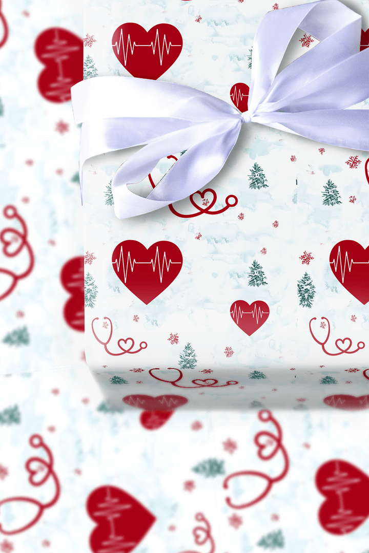 A Heartbeat Away - Wrapping Paper - Aspen & Arlo