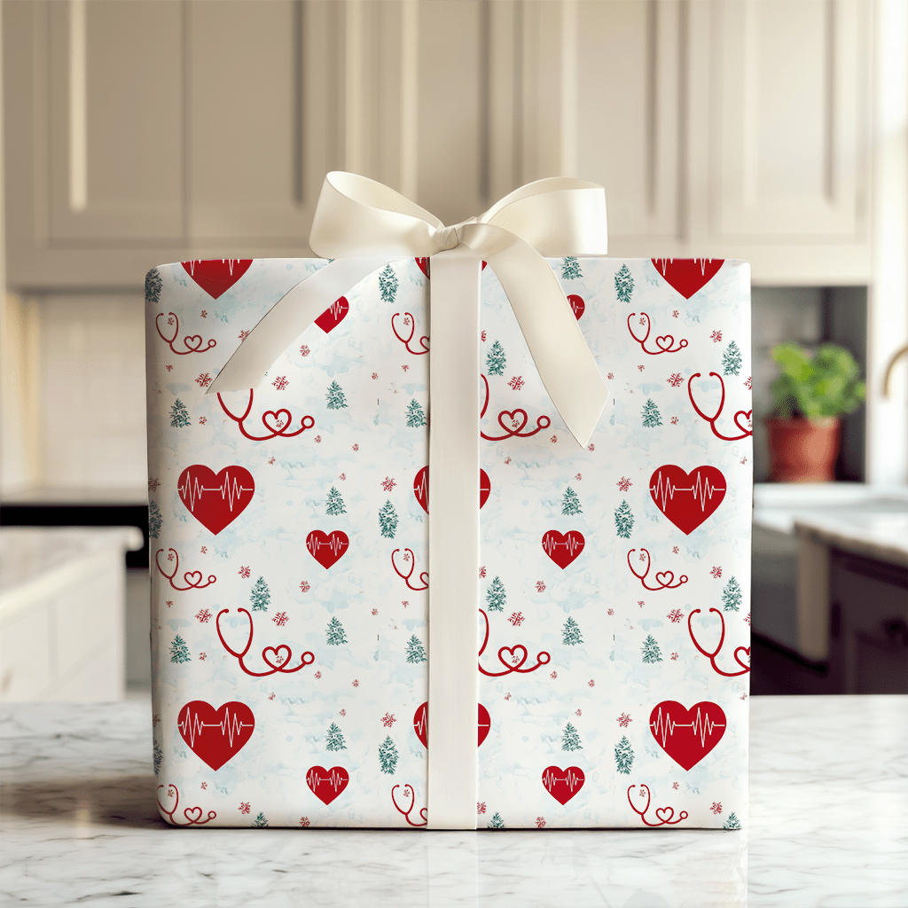 A Heartbeat Away - Wrapping Paper - Aspen & Arlo