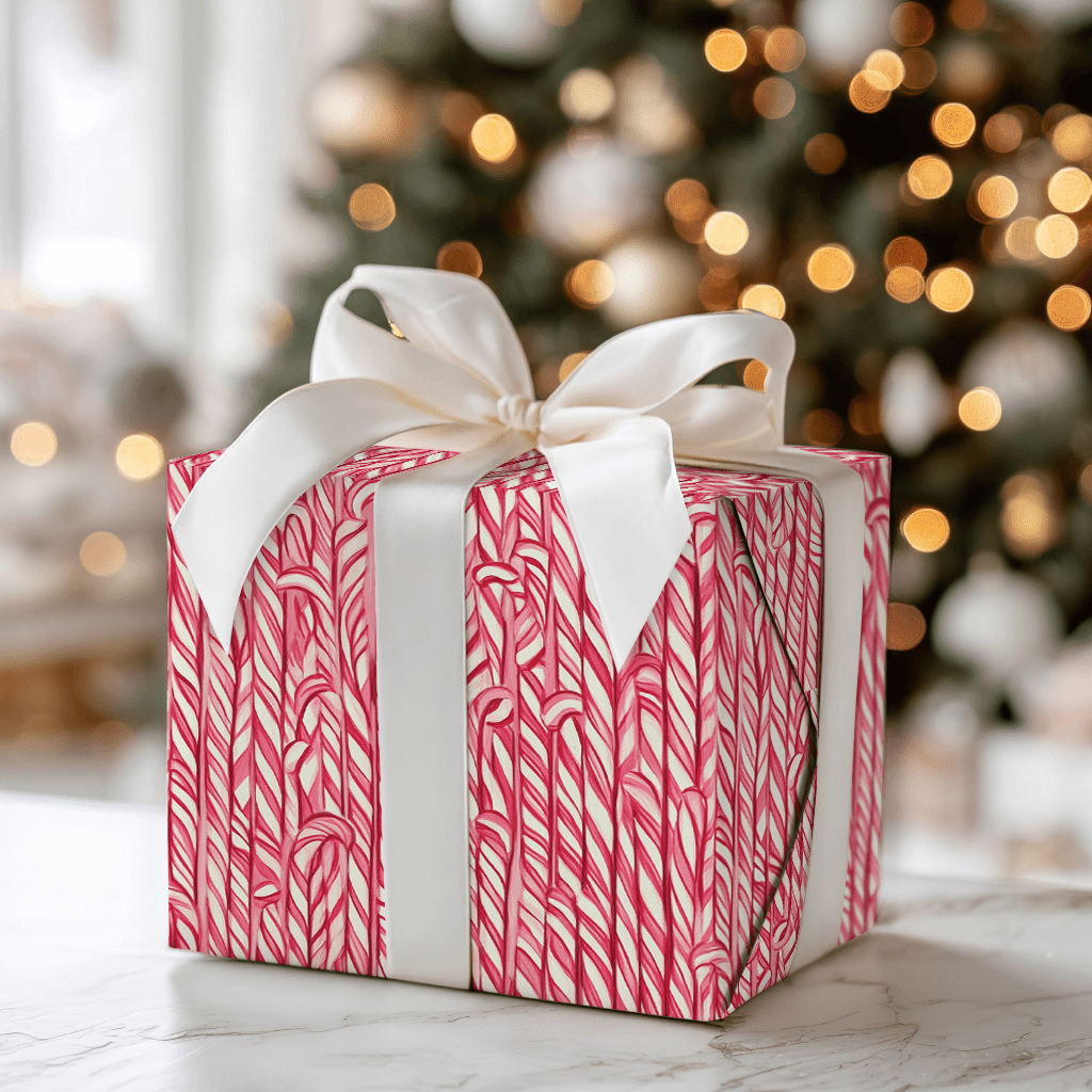 Winter Ribbon - Wrapping Paper - Aspen & Arlo