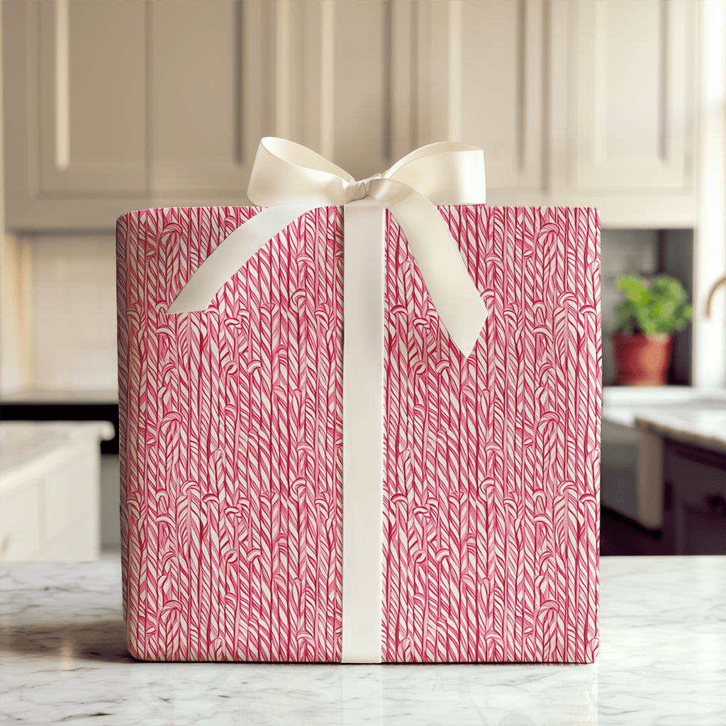 Winter Ribbon - Wrapping Paper - Aspen & Arlo