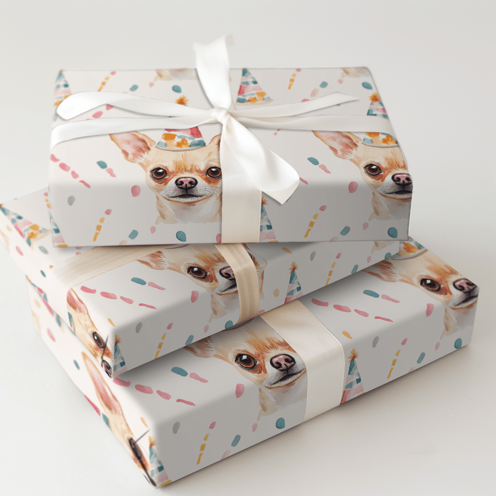 Little Bark of Joy - Wrapping Paper - Aspen & Arlo
