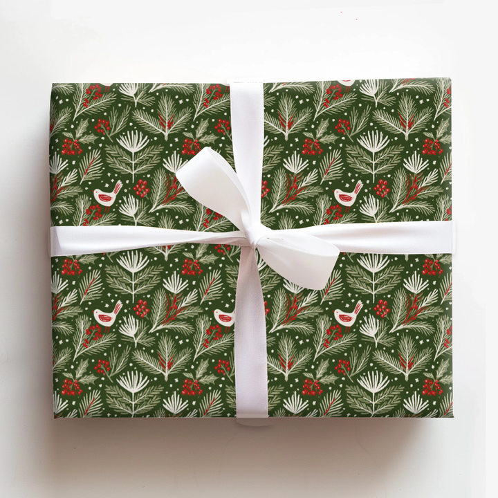 Little Red Bird Boughs
