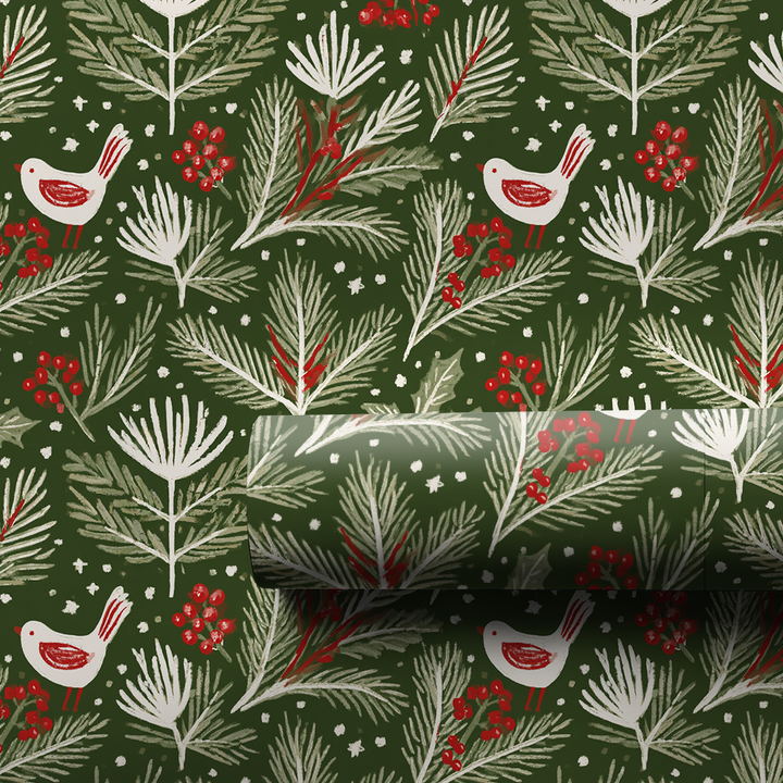 Little Red Bird Boughs