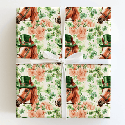 Clover Canter Charm - Wrapping Paper - Aspen & Arlo