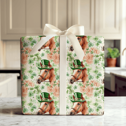 Clover Canter Charm - Wrapping Paper - Aspen & Arlo