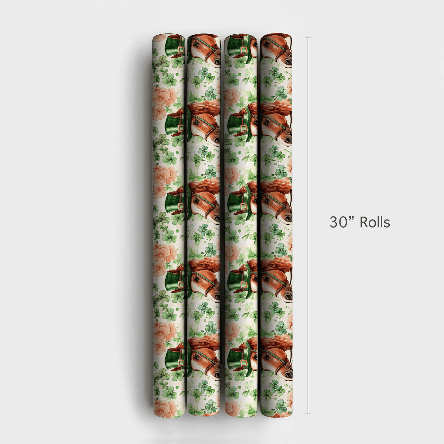 Clover Canter Charm - Wrapping Paper - Aspen & Arlo