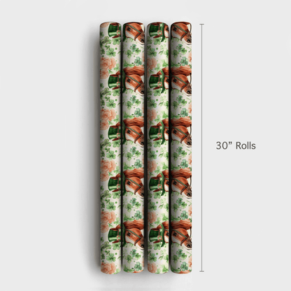 Clover Canter Charm - Wrapping Paper - Aspen & Arlo