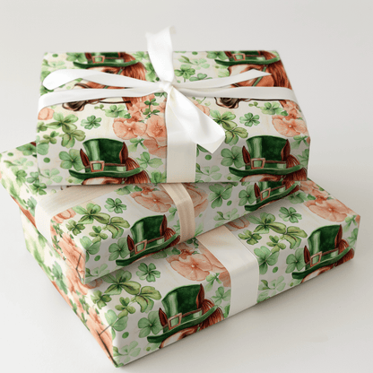 Clover Canter Charm - Wrapping Paper - Aspen & Arlo