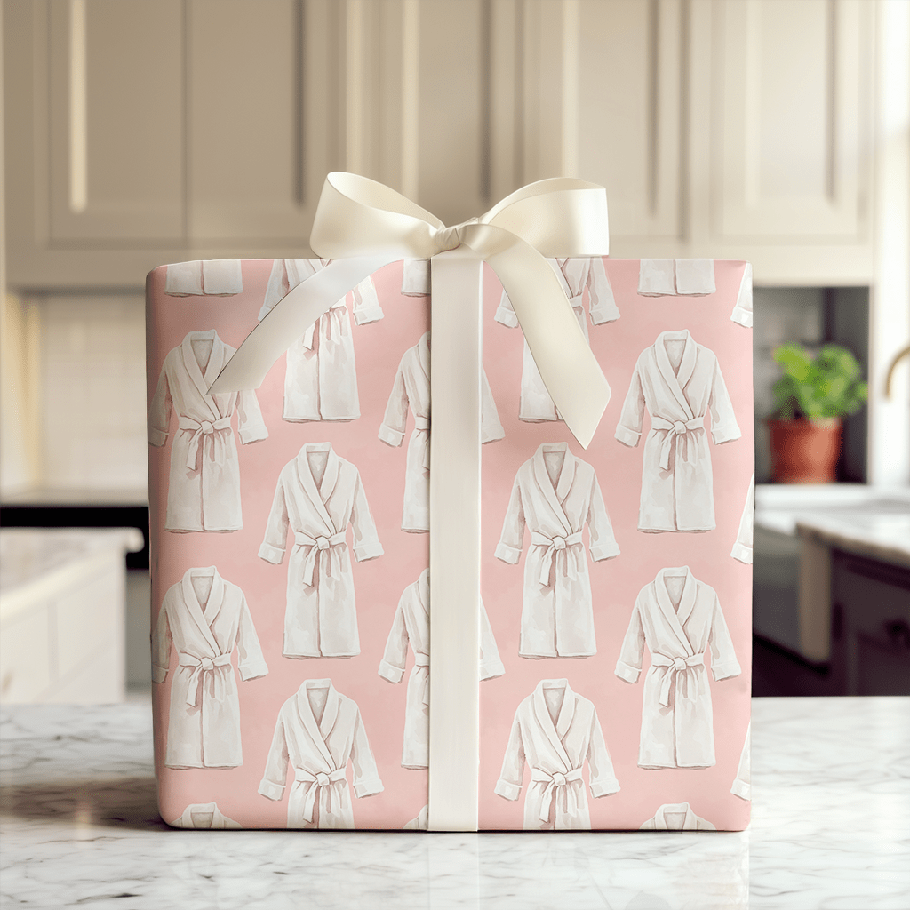 Zen in a Robe - Wrapping Paper - Aspen & Arlo