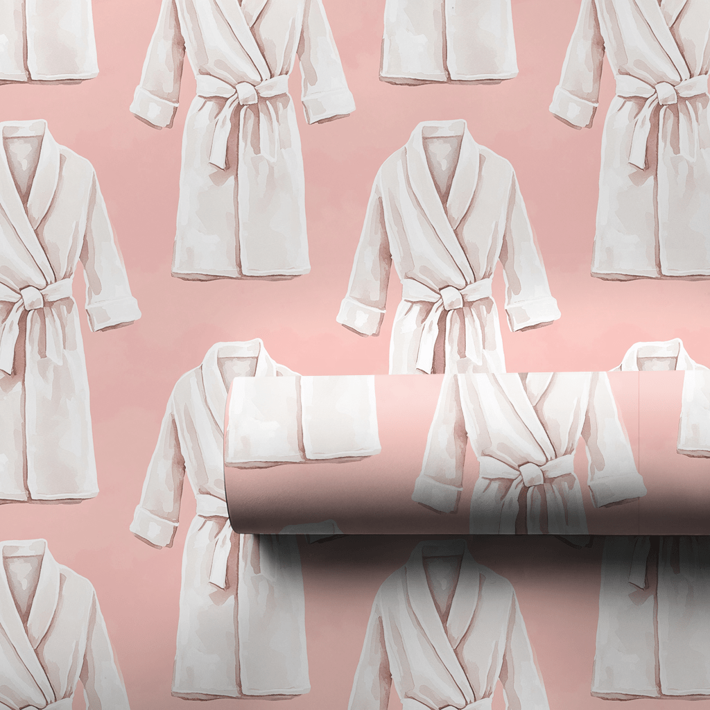 Zen in a Robe - Wrapping Paper - Aspen & Arlo