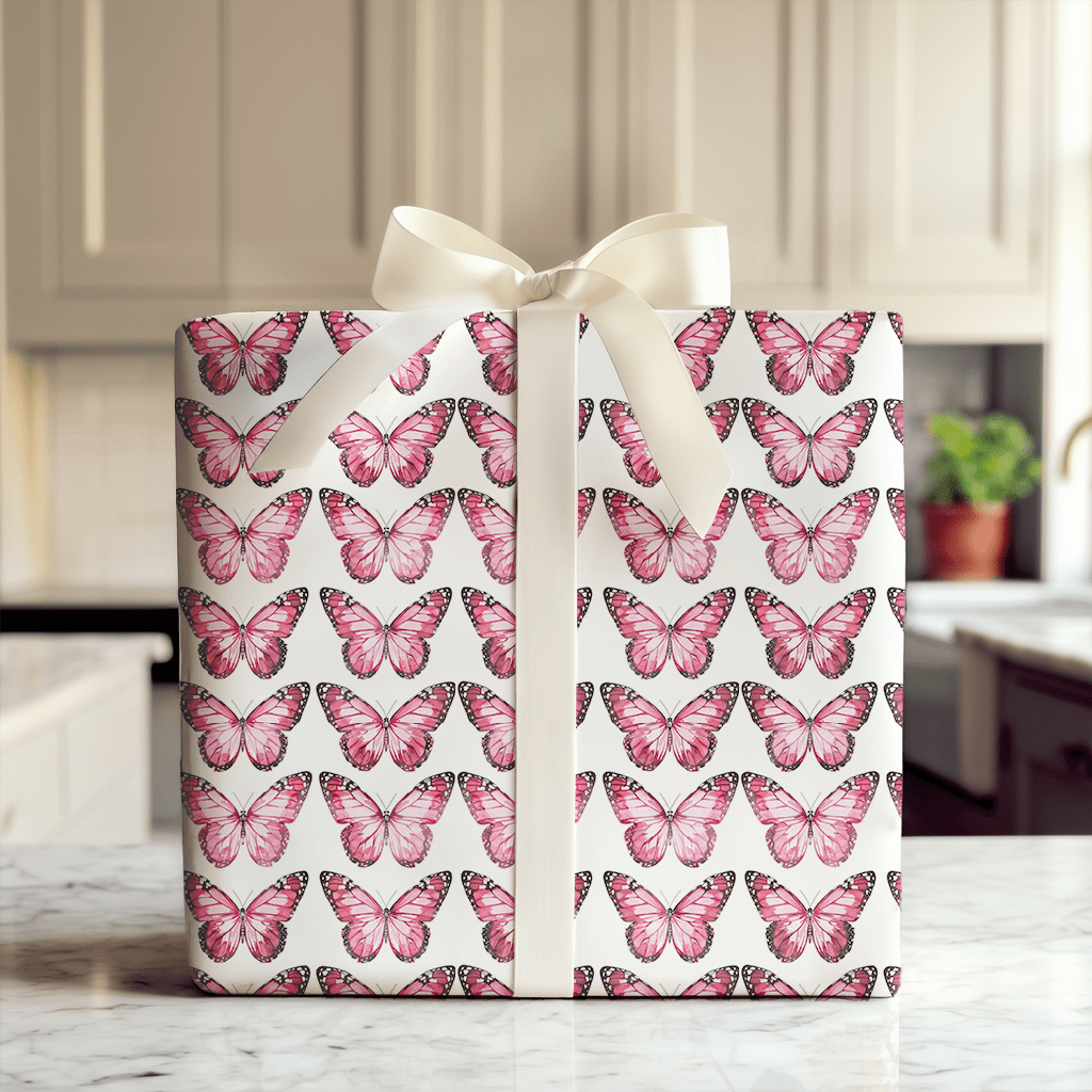 Fly Me to My Gift - Wrapping Paper - Aspen & Arlo