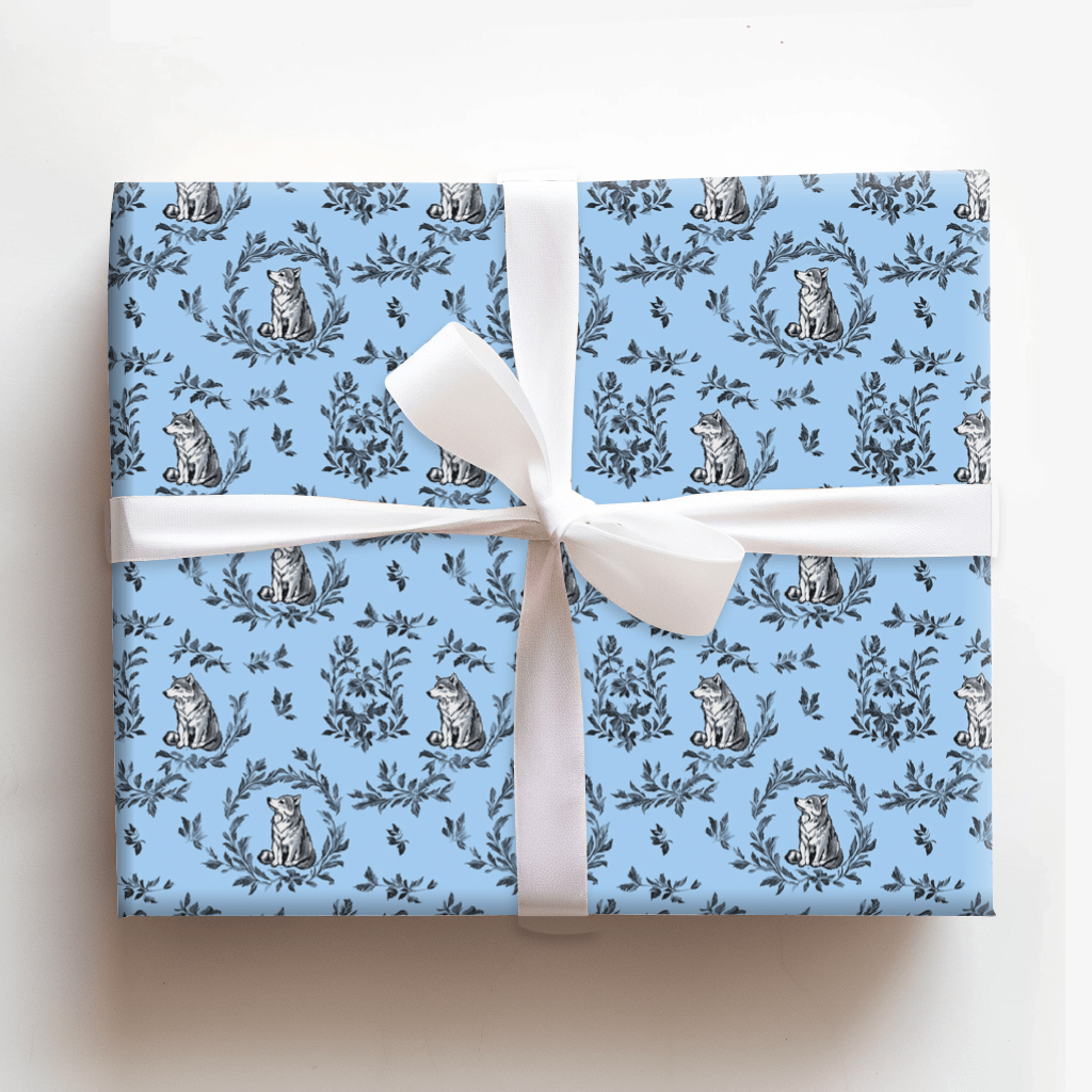 Big Wolf - Wrapping Paper - Aspen & Arlo