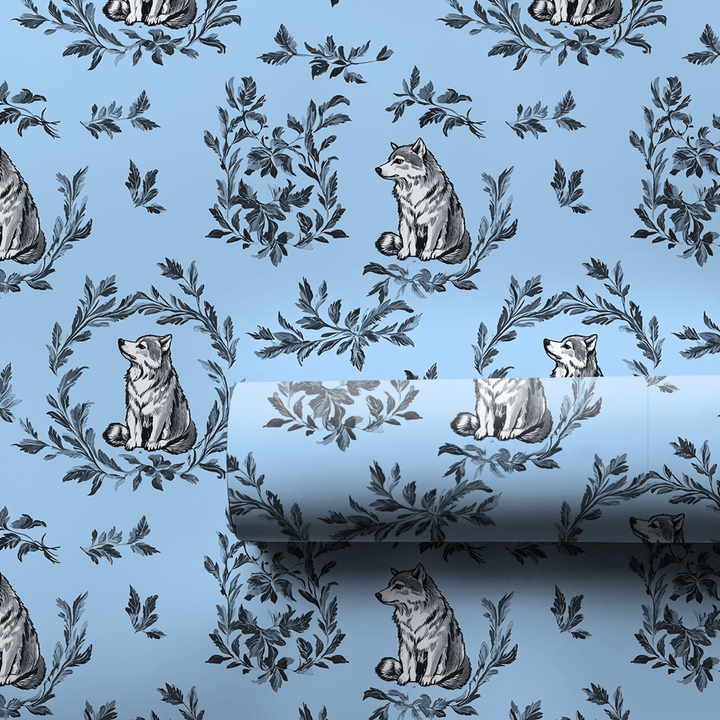 Big Wolf - Wrapping Paper - Aspen & Arlo