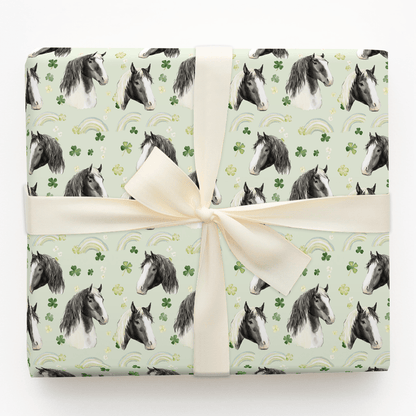 Rainbows with the Stallions - Wrapping Paper - Aspen & Arlo
