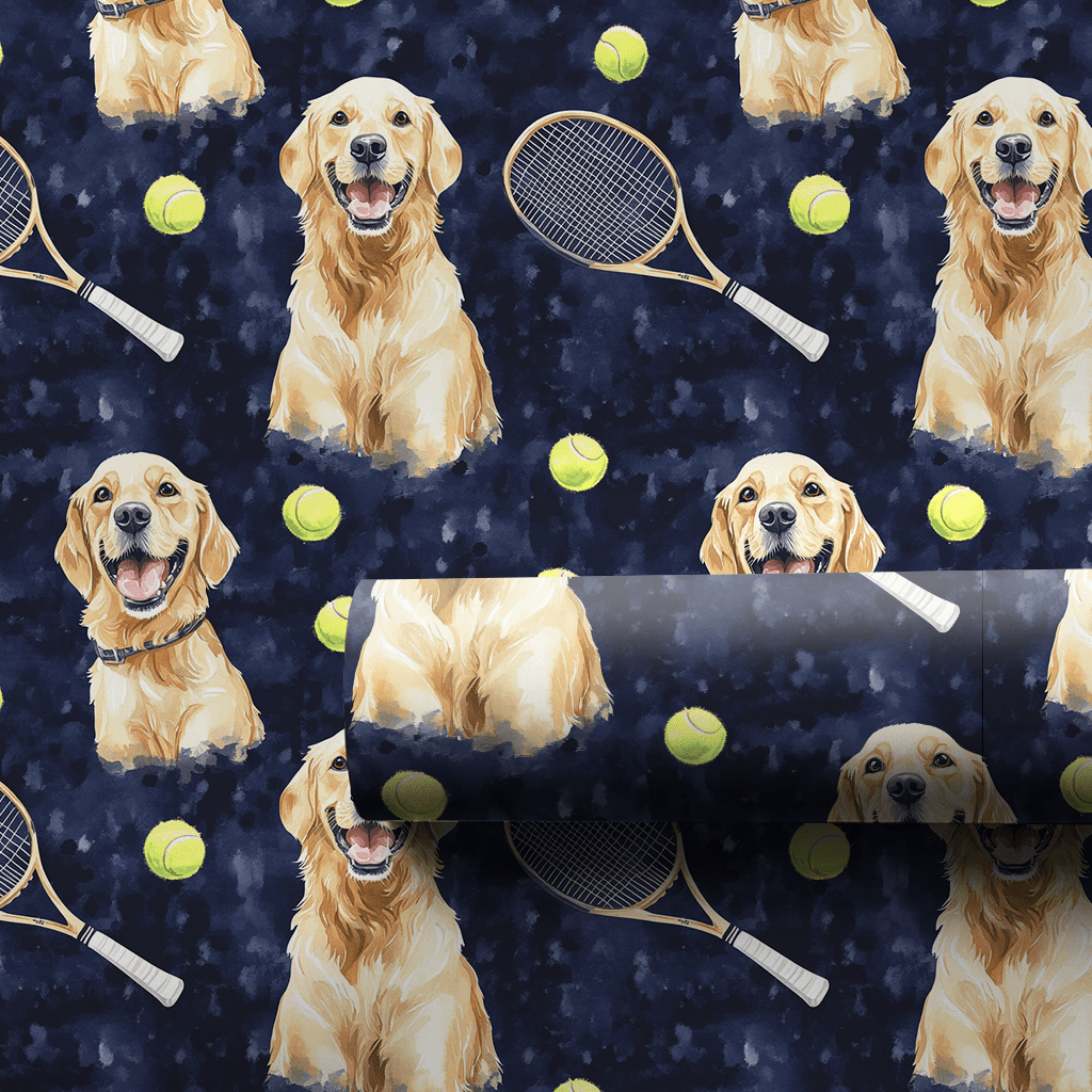 Retrieving Dinks - Wrapping Paper - Aspen & Arlo