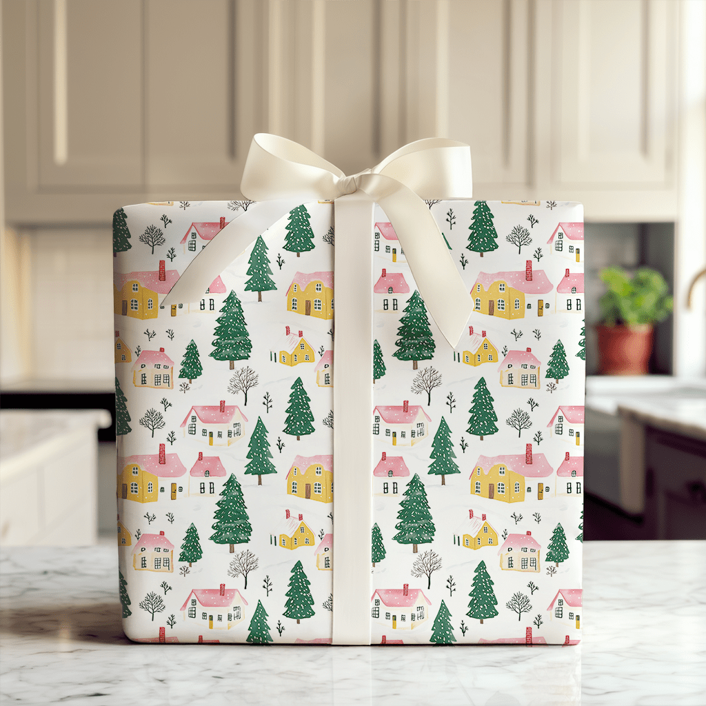 Aspen Village - Wrapping Paper - Aspen & Arlo