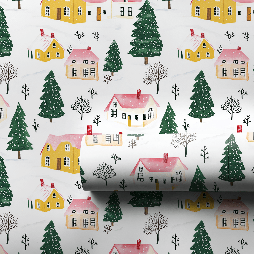 Aspen Village - Wrapping Paper - Aspen & Arlo