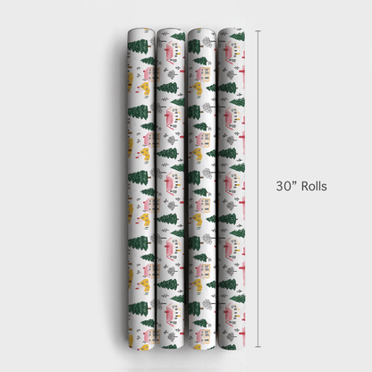 Aspen Village - Wrapping Paper - Aspen & Arlo