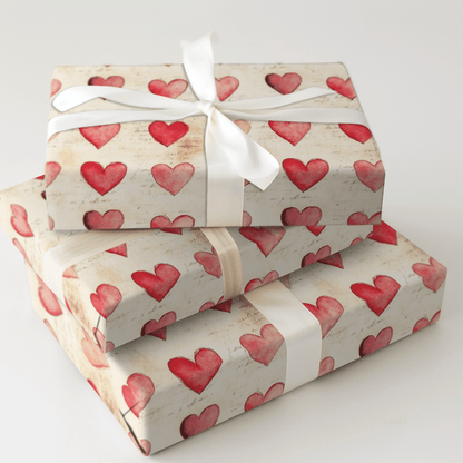 Vintage Love Letters - Wrapping Paper - Aspen & Arlo