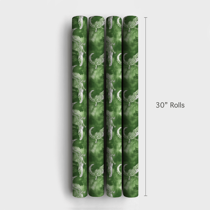 Green Machine - Wrapping Paper - Aspen & Arlo