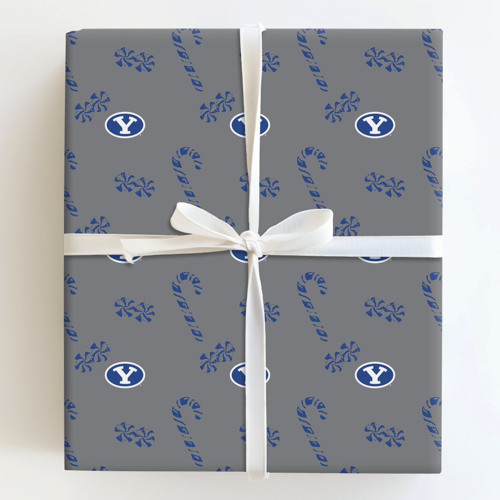 BYU Peppermints - Wrapping Paper - Aspen & Arlo